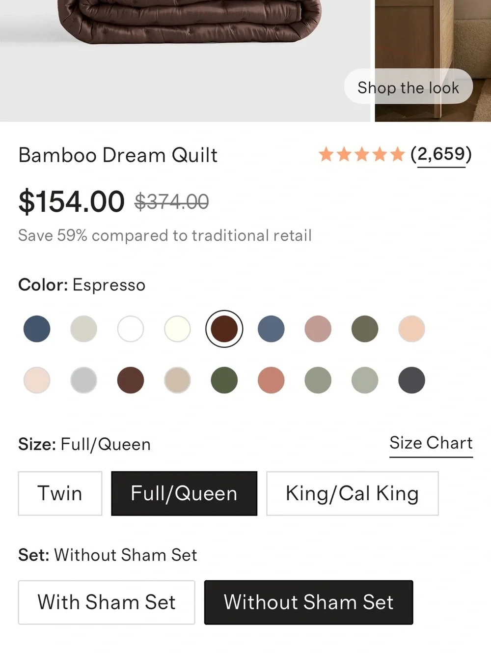 Quince listing full